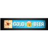 Image 1 : Vintage Jax Cold Beer Lighted Clock