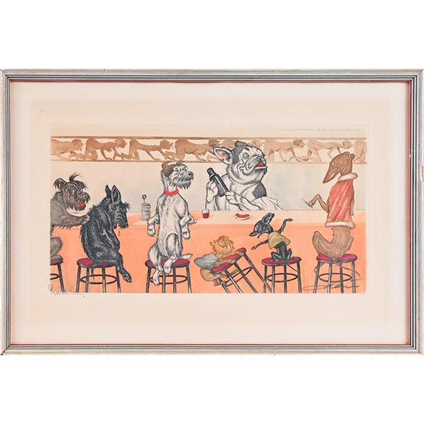 Boris O'Klein "Private Car" Print