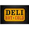 Image 8 : Deli Hot & Cold Double Sided Lighted Sign