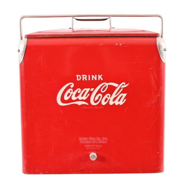 Coca-Cola Advertising Aluminum Cooler