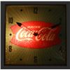 Image 5 : Coca-Cola Fishtail PAM Lighted Clock