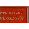 Image 3 : Winchester Dealer Reverse Glass Sign 1936