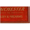 Image 4 : Winchester Dealer Reverse Glass Sign 1936