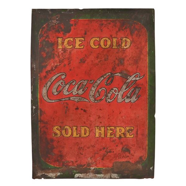 Coca-Cola Advertising Tin Sign