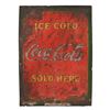 Image 1 : Coca-Cola Advertising Tin Sign