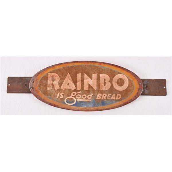 Rainbo Bread Advertising Door Push