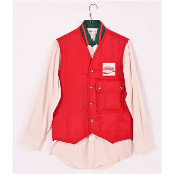 Coca-Cola Delivery Driver Vest & Uniform Shirt
