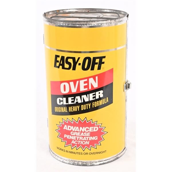 Easy Off Advertising Charcoal Grill