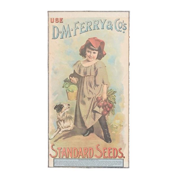 D.M. Ferry & Co Seeds Advertising Litho