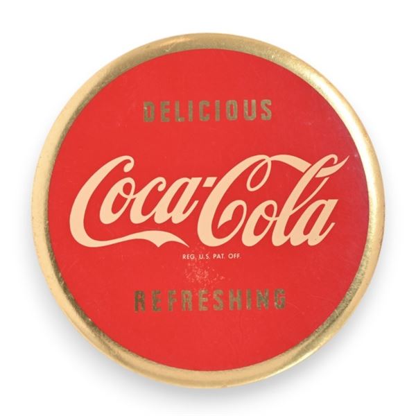1950's Coca-Cola Celluloid Sign