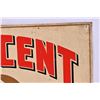 Image 3 : Crescent Beverages Embossed Tin Advertising Sign