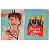 Image 1 : Royal Crown Cola Advertising Cardboard Sign