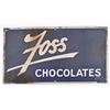 Image 1 : Foss Chocolates Porcelain Advertising Sign