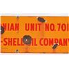 Image 3 : Shell Oil Well Porcelain Sign