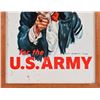 Image 4 : U.S. Army "Uncle Sam" Recruitment Metal Sign