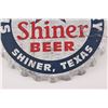 Image 3 : Shiner Beer Spoetzl Brewery Tin Bottle Cap Sign