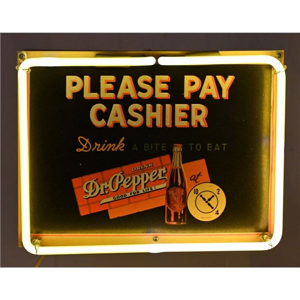 Dr. Pepper Contemporary Neon Sign