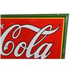 Image 3 : Large Coca Cola Porcelain Sign
