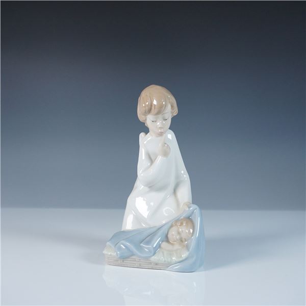 Lladro Porcelain Figurine, Angel with Child 1004635