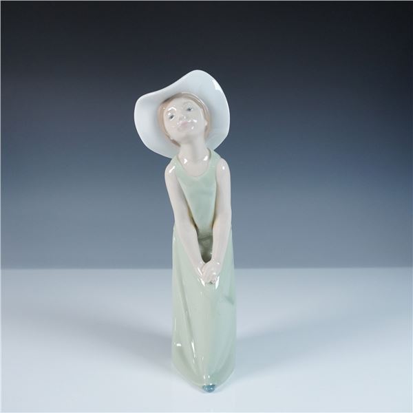 Lladro Porcelain Figurine, Curious 1005009
