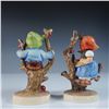 Image 3 : 2pc Goebel Hummel Figurines – Apple Tree Boy & Apple Tree Girl