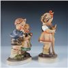 Image 2 : 2pc Goebel Hummel Figurines, Girl with Deer and We Congratulate