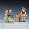 Image 3 : 2pc Goebel Hummel Figurines, Girl with Deer and We Congratulate