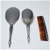 Image 1 : 3pc Webster Sterling Brush and Mirror Set with Gorham Sterling Comb