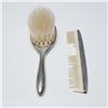 Image 1 : 2pc Webster Sterling Silver Baby Brush and Comb Set