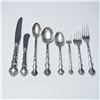 Image 2 : 134pc Reed & Barton Sterling Silver Flatware Set, Tara Pattern