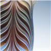 Image 3 : Art Glass Pulled Feather Iridescent Vase