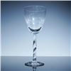 Image 1 : Baccarat Crystal Water Goblet, Stream Pattern, Boxed