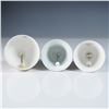 Image 3 : 3pc Danbury Mint Porcelain Bell Set