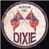 Image 1 : Dixie Gas - Weathered Round **FULLY EMBOSSED STEEL**