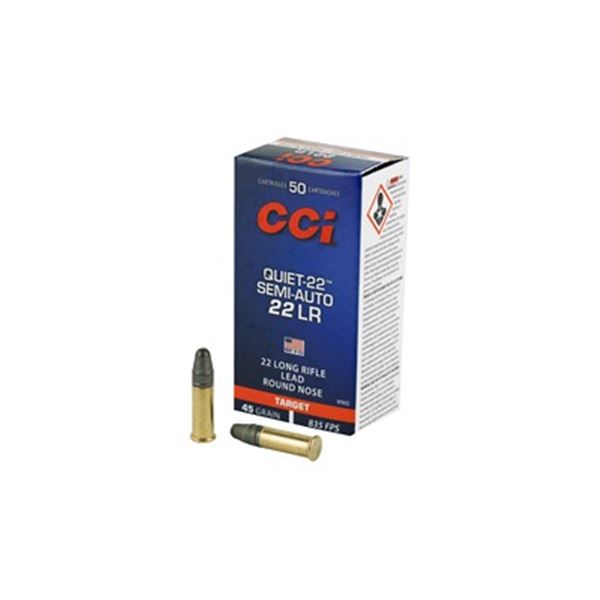 CCI 22LR 45GR LRN SA QUIET - 1000 Rounds