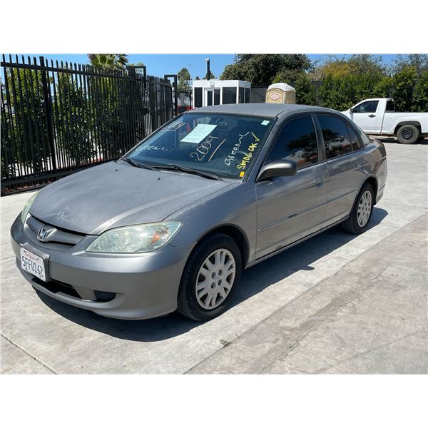 HOND CIVIC 2004 T-SMOG