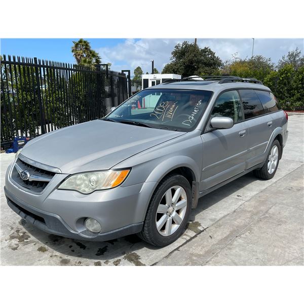 SUBA OUTBACK 2008 SALV T/DONATION