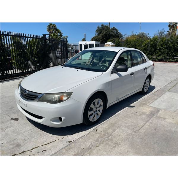 SUBA IMPREZA 2008 O/S-WAIT/TITLE