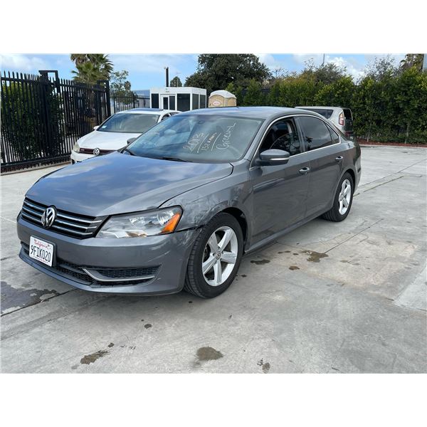 VOLK PASSAT 2013 T-REPO 2 DAYS