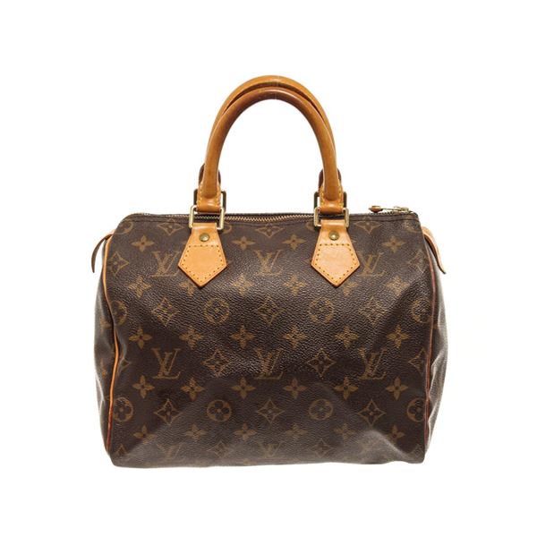 Louis Vuitton Brown Monogram Speedy 25 Handbag