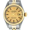 Image 1 : Rolex Ladies 2T Yellow Gold & Stainless Steel Champagne Index 26MM Wristwatch