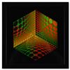 Image 1 : Tupa - 2 de la serie Structures Universelles De LHexagone by Vasarely (1908-1997