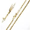Image 6 : 14K Yellow Gold 0.30 ctw Round Diamond Open Heart Pendant w/ Rope Chain Necklace