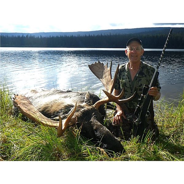 MOOSE HUNT IN BRITISH COLUMBIA FOR ONE HUNTER, NINE DAYS / EIGHT NIGHTS