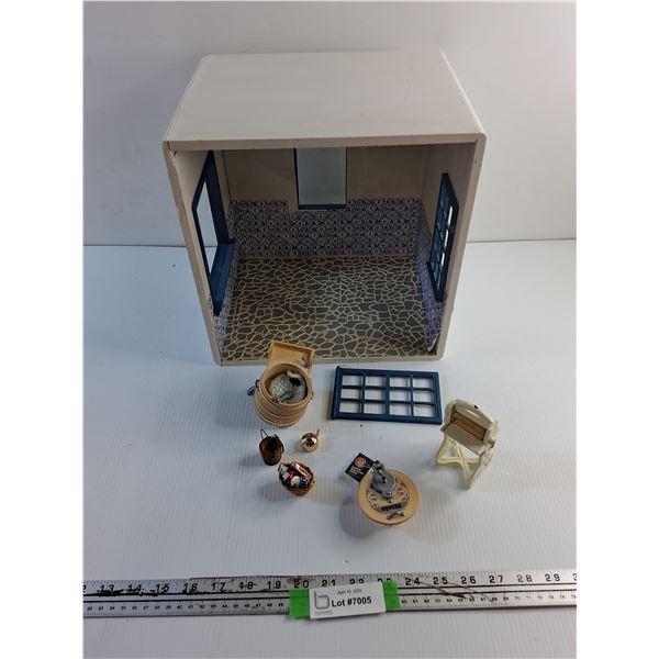 Vintage and Newer Dollhouse