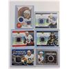 Image 2 : Lot of 6 pcs  Hockey Cards - Jersey Cards