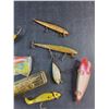 Image 3 : Vintage Large and Small Fishing Lures