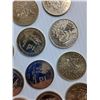 Image 3 : Lot of 14 pcs 1973 RCMP Buffalo Days Coins