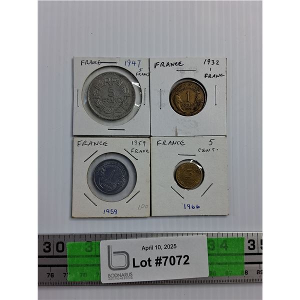 1932 - 1966 French Coins