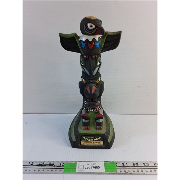 Vintage Potters Totem Pole - Potter Distillery Langley BC